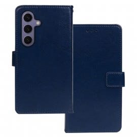 Kožený Kryt Na Samsung Galaxy S25 5g Klasický Idewei