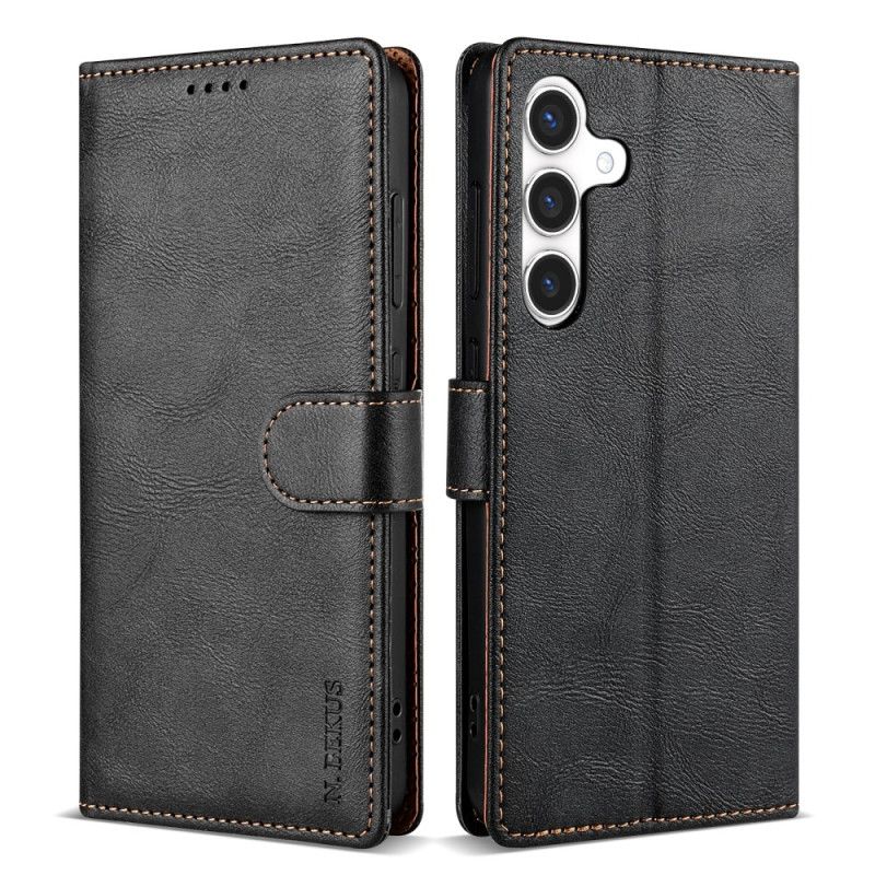 Kožený Kryt Na Samsung Galaxy S25 5g Lcimeeke