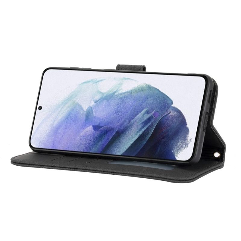 Kožený Kryt Na Samsung Galaxy S25 5g Lemy A Šňůrka