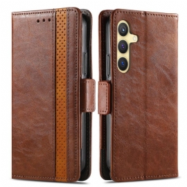 Kožený Kryt Samsung Galaxy S25 5g Caseneo Rfid Ochrana