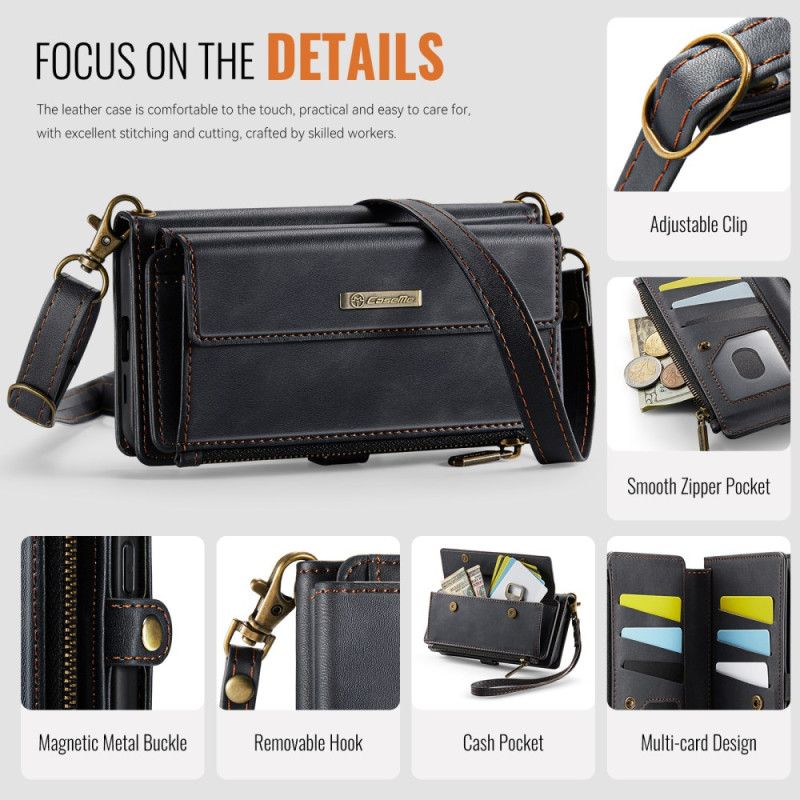 Kožený Kryt Samsung Galaxy S25 5g Peněženka S Plnou Rfid Ochranou