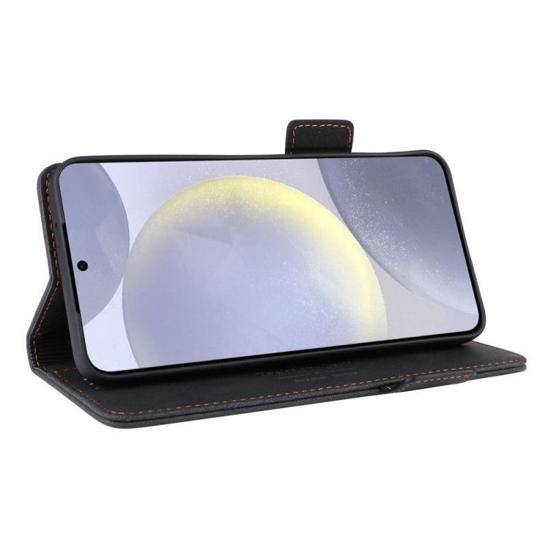 Kožený Kryt Samsung Galaxy S25 5g Retro Semišový Efekt