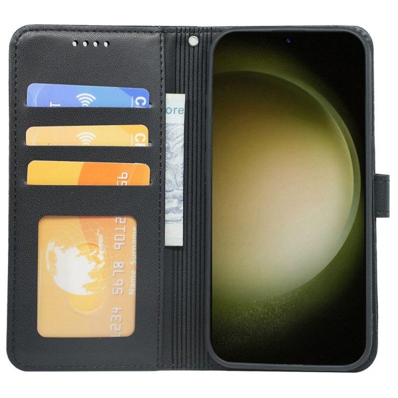 Kožený Kryt Samsung Galaxy S25 5g Vintage Styl