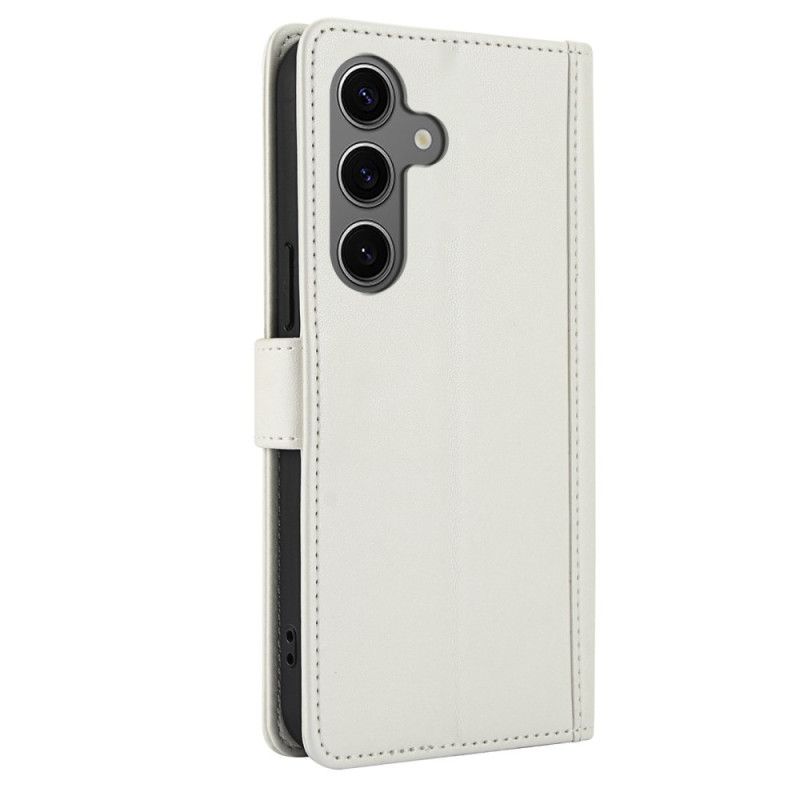 Kožený Kryt Samsung Galaxy S25 5g Šňůrka Na Krk