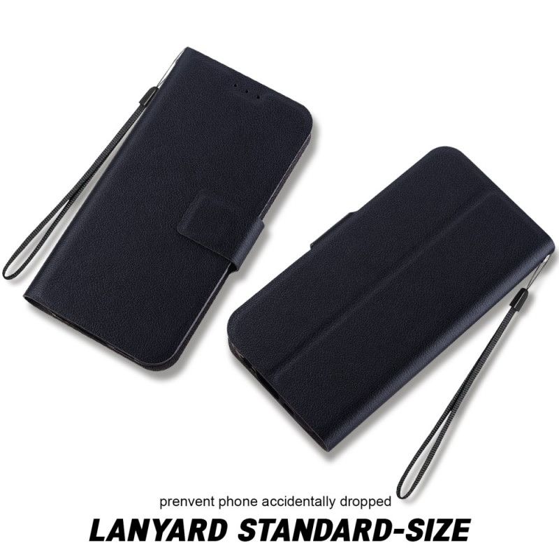 Kožený Kryt Samsung Galaxy S25 5g Šňůrka Z Umělé Kůže