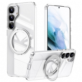 Kryt Samsung Galaxy S25 5g Jednoduché Kompatibilní S Magsafe A Stojánkem