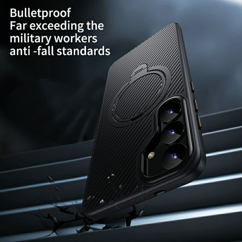 Kryt Samsung Galaxy S25 5g Kompatibilní S Magsafe A Držákem Na Prsteny