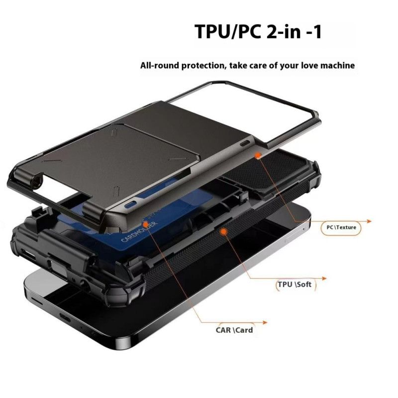 Kryt Samsung Galaxy S25 5g Kryty Na Mobil Integrovaný Držák Na Karty