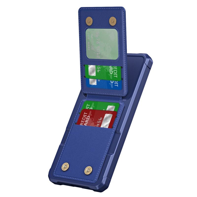 Kryt Samsung Galaxy S25 5g Kryty Na Mobil Pouzdro Na Karty A Stojánek S Metalickým Efektem