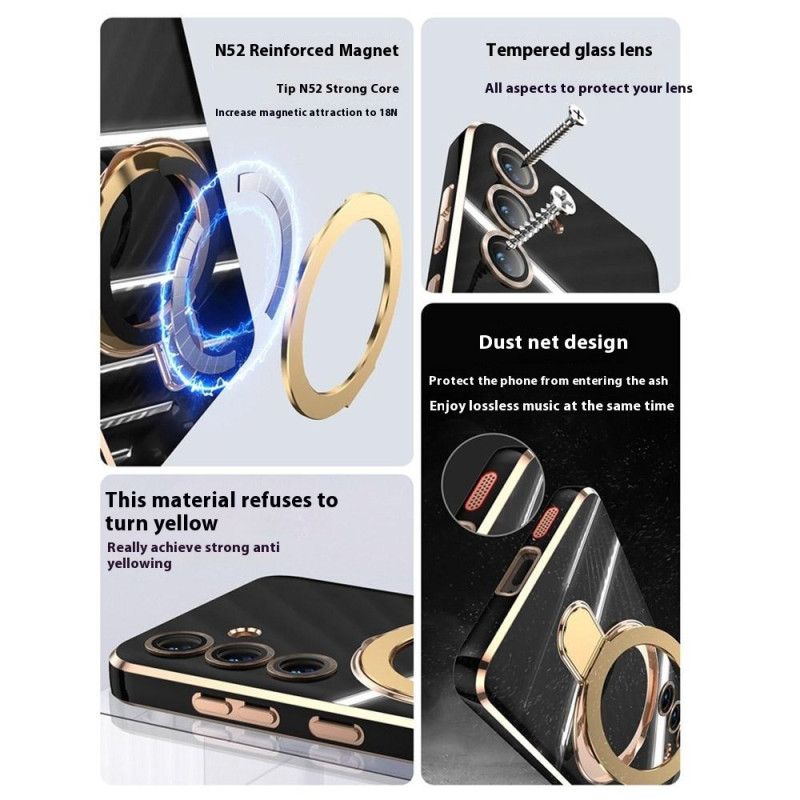 Kryt Samsung Galaxy S25 5g Kryty Na Mobil Stojan Kompatibilní S Magsafe