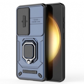 Kryt Samsung Galaxy S25 5g Odolné Pouzdro Na Prsten S Ochranou Fotoaparátu