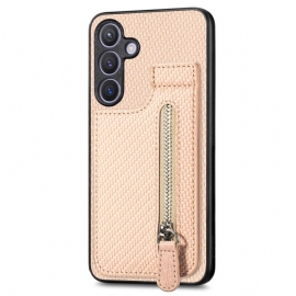 Kryt Samsung Galaxy S25 5g Peněženka Na Mince Se Stojánkem