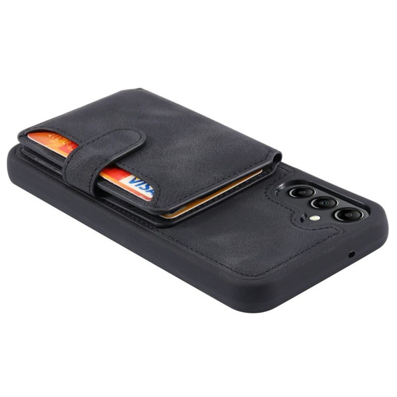 Kryt Samsung Galaxy S25 5g Peněženka S Efektem Semiše