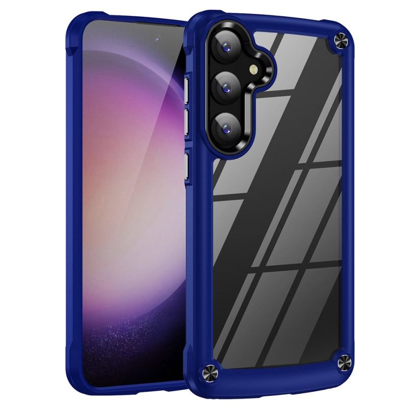 Kryt Samsung Galaxy S25 5g Průhledný Se Silikonovými Okraji