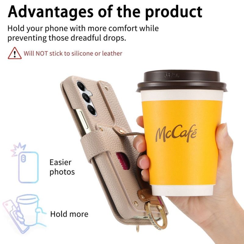 Peněženková Pouzdra Samsung Galaxy S25 5g Umělá Kůže S Rfid Blokováním