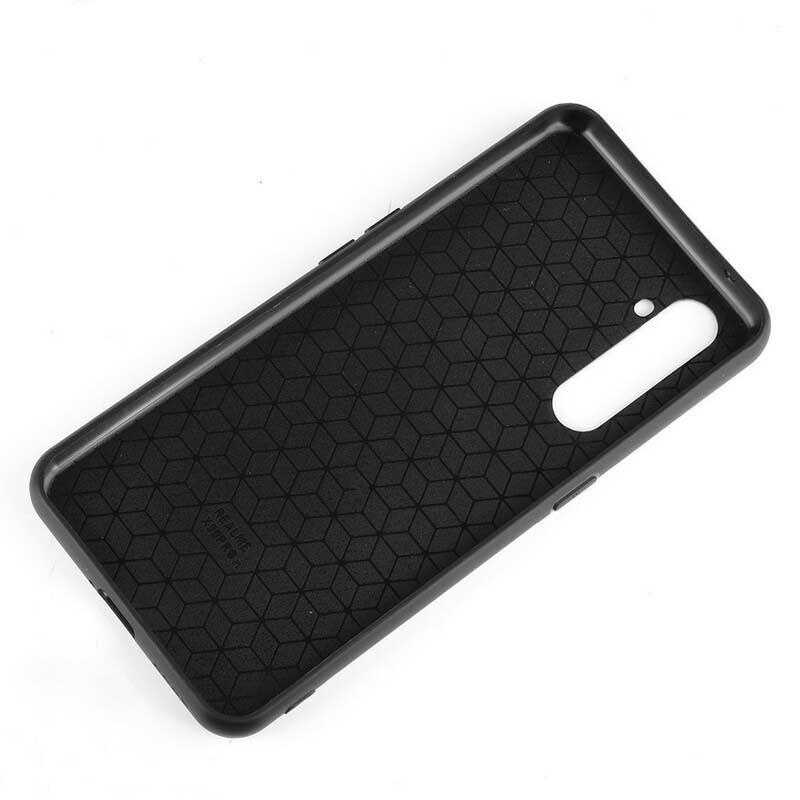 Kryt Na Realme X50 Pro Stylové Kožené Prošívání