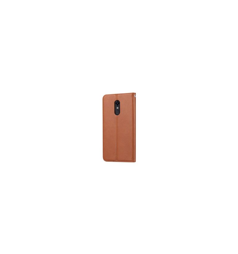 Flipové Pouzdro Na OnePlus 6T Kožené Pouzdro Na Stojan