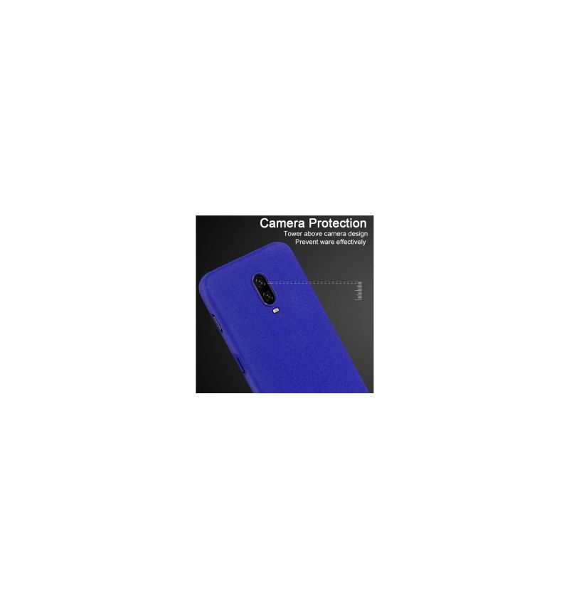 Kryt Na OnePlus 6T Imak S Odnímatelným Kroužkem - Modrý