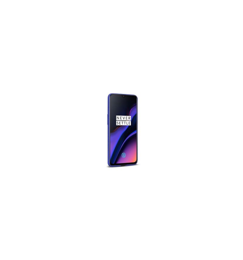Kryt Na OnePlus 6T Imak S Odnímatelným Kroužkem - Modrý