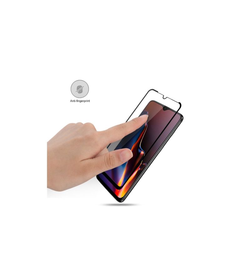 Ochranné Tvrzené Sklo Oneplus 6T V Plné Velikosti – Černé