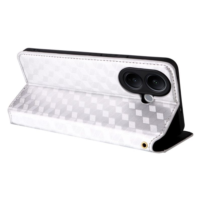 Kožené Pouzdro Vivo V60 Lite Kryty Na Mobil Kosočtvercový Vzor