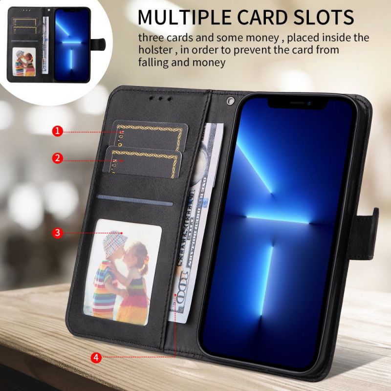 Kožený Kryt Vivo V60 Lite Kožený Efekt