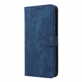 Kožený Kryt Vivo V60 Lite Semišový Efekt S Popruhem