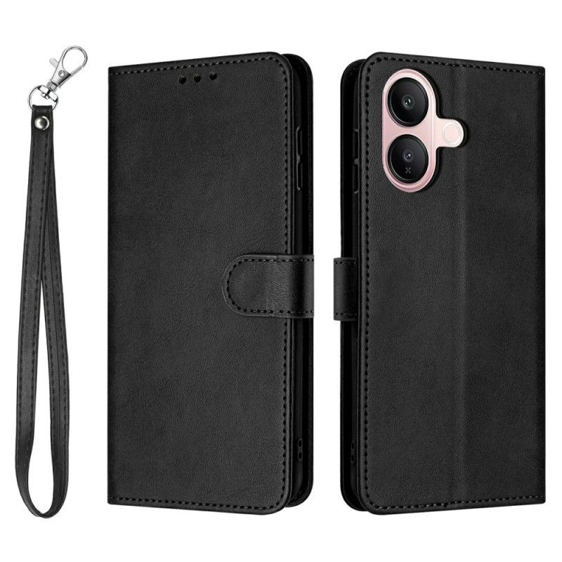 Kožený Kryt Vivo V60 Lite Řemínek S Koženým Efektem