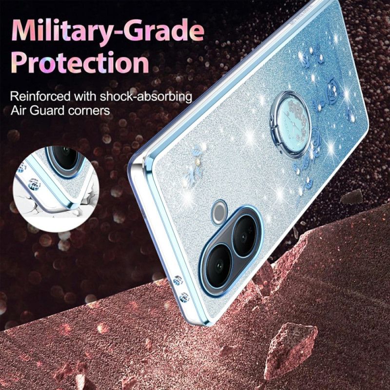 Kryt Vivo V60 Lite S Držákem Na Prsteny A Gradientními Flitry