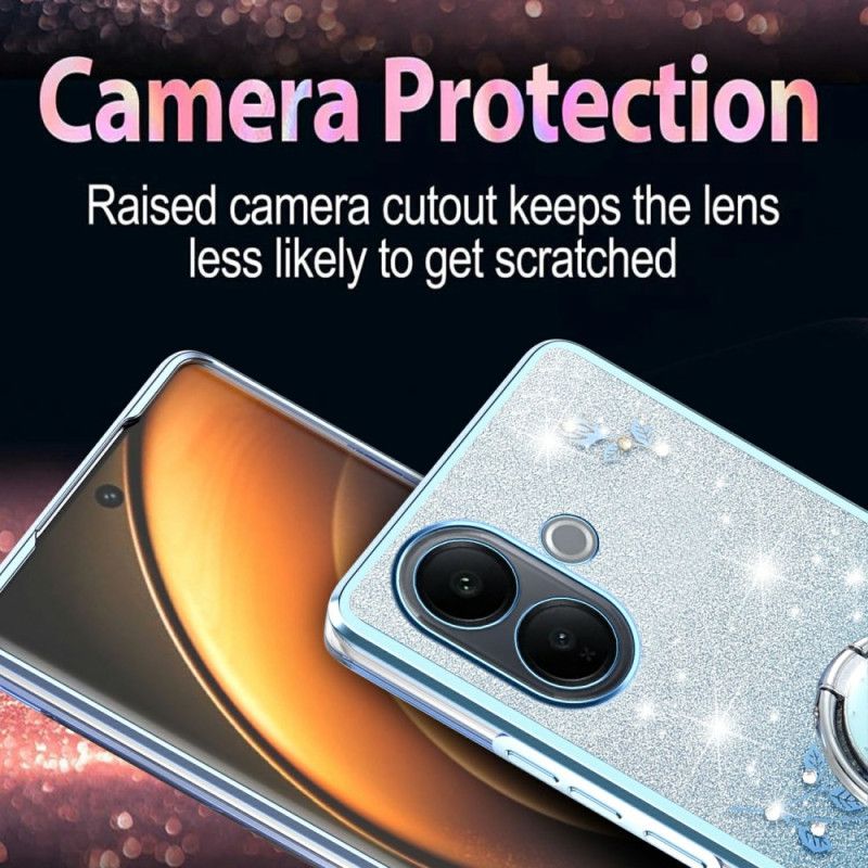 Kryt Vivo V60 Lite S Držákem Na Prsteny A Gradientními Flitry