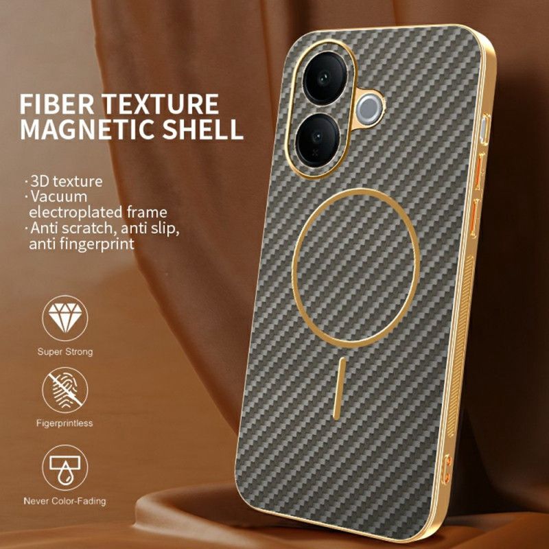 Kryt Vivo V60 Lite Textura Uhlíkových Vláken