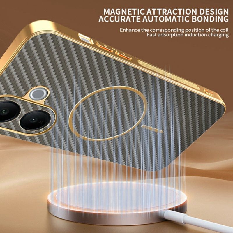 Kryt Vivo V60 Lite Textura Uhlíkových Vláken