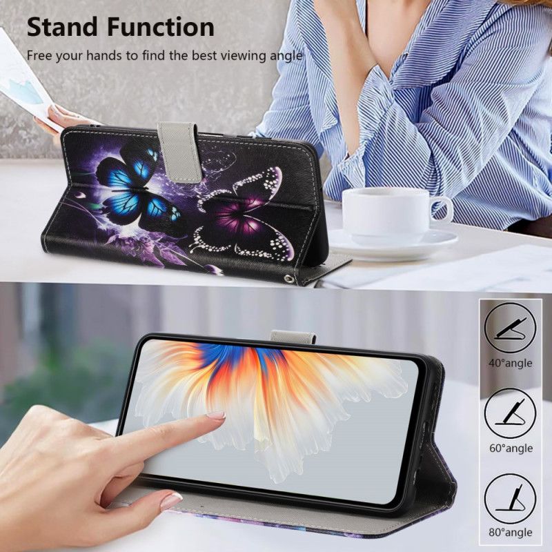 Peněženková Pouzdra Vivo V60 Lite Dva Motýli