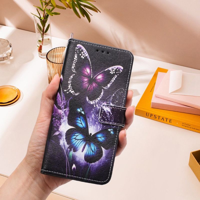 Peněženková Pouzdra Vivo V60 Lite Dva Motýli