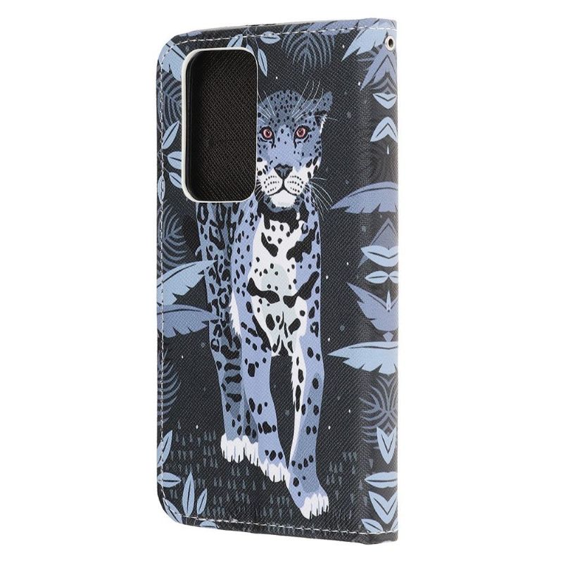 Flipové Pouzdro Na Xiaomi Mi 10T / 10T Pro Leopard Džungle