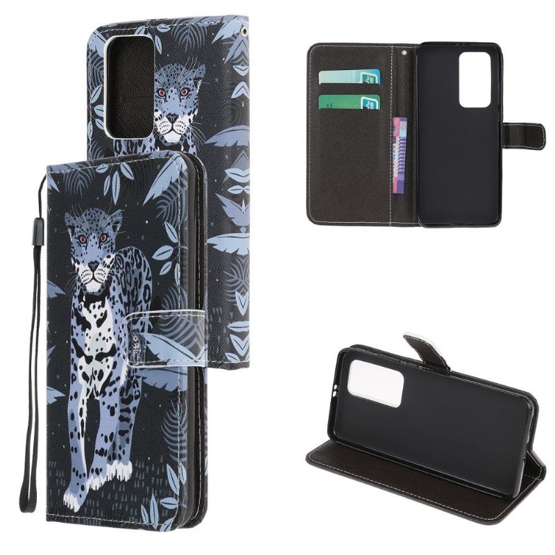 Flipové Pouzdro Na Xiaomi Mi 10T / 10T Pro Leopard Džungle