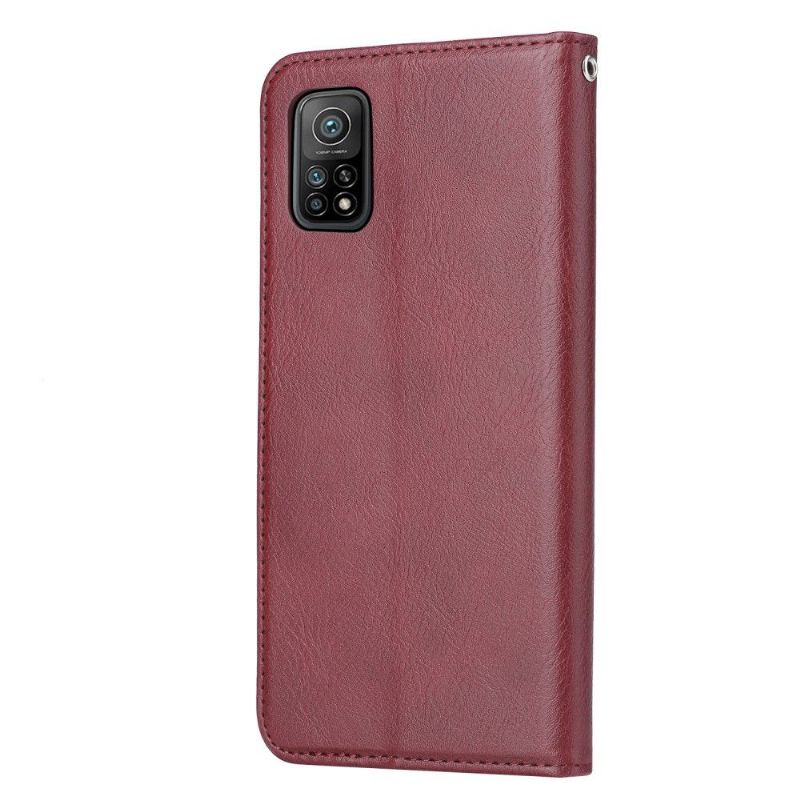 Flipové Pouzdro Na Xiaomi Mi 10T / 10T Pro Pouzdro Na Stojan Z Umělé Kůže
