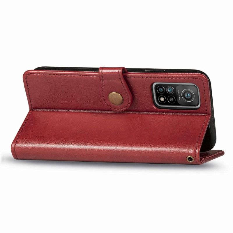 Kožené Pouzdro Na Xiaomi Mi 10T / 10T Pro Držák Karet Z Umělé Kůže Indila