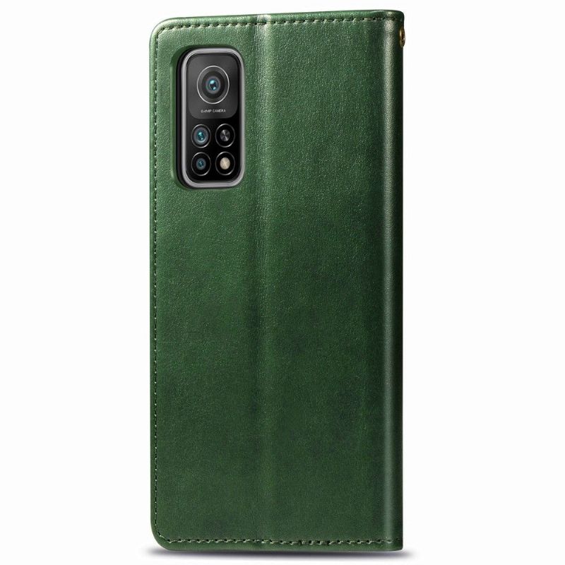 Kožené Pouzdro Na Xiaomi Mi 10T / 10T Pro Držák Karet Z Umělé Kůže Indila