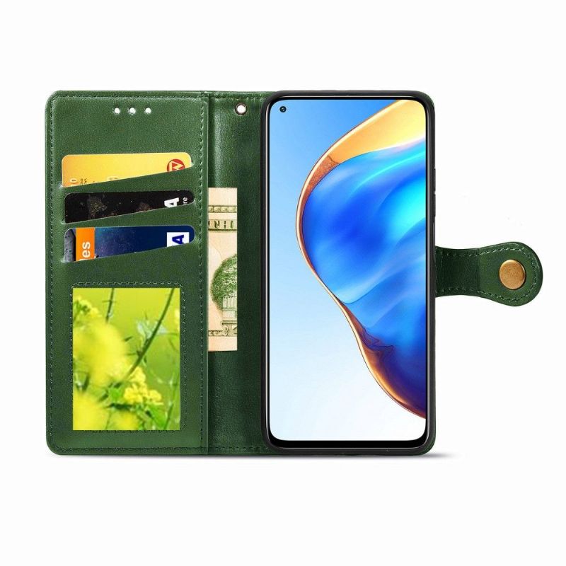Kožené Pouzdro Na Xiaomi Mi 10T / 10T Pro Držák Karet Z Umělé Kůže Indila