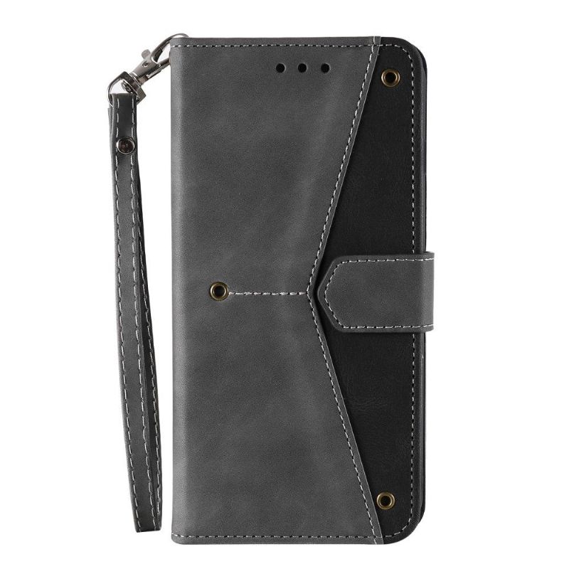 Kožené Pouzdro Na Xiaomi Mi 10T / 10T Pro Sara Odkryté Švy