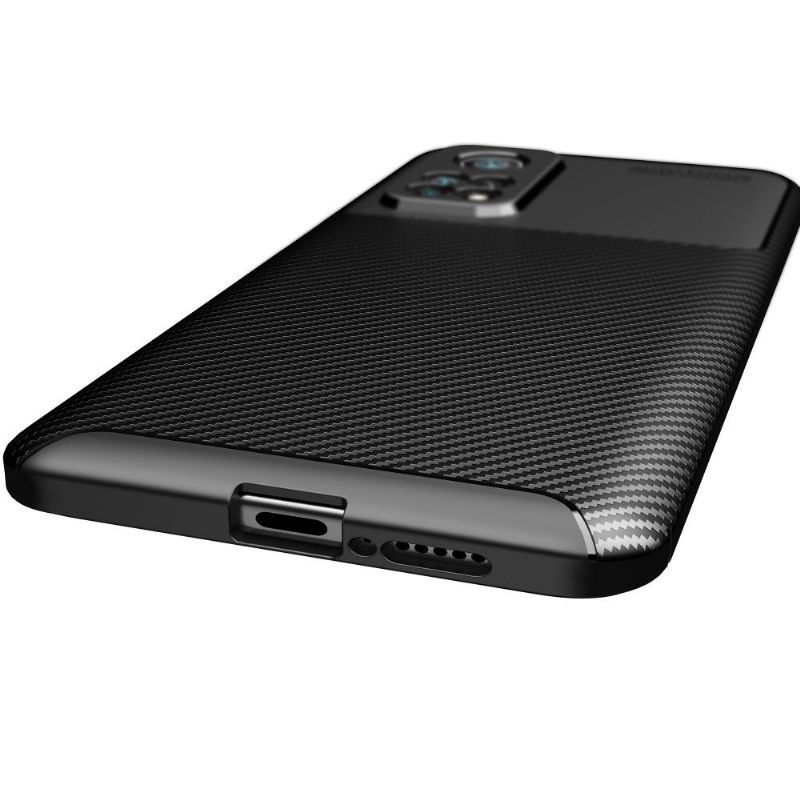 Kryt Na Xiaomi Mi 10T / 10T Pro Efekt Uhlíkových Vláken
