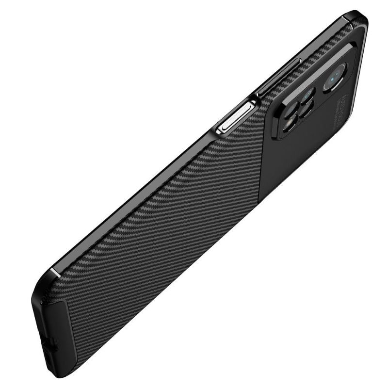 Kryt Na Xiaomi Mi 10T / 10T Pro Efekt Uhlíkových Vláken