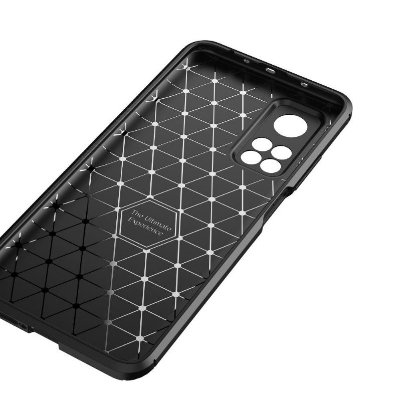 Kryt Na Xiaomi Mi 10T / 10T Pro Efekt Uhlíkových Vláken