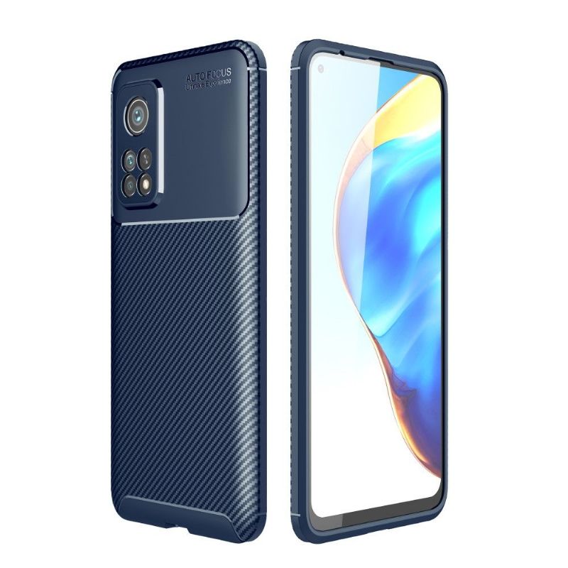 Kryt Na Xiaomi Mi 10T / 10T Pro Efekt Uhlíkových Vláken