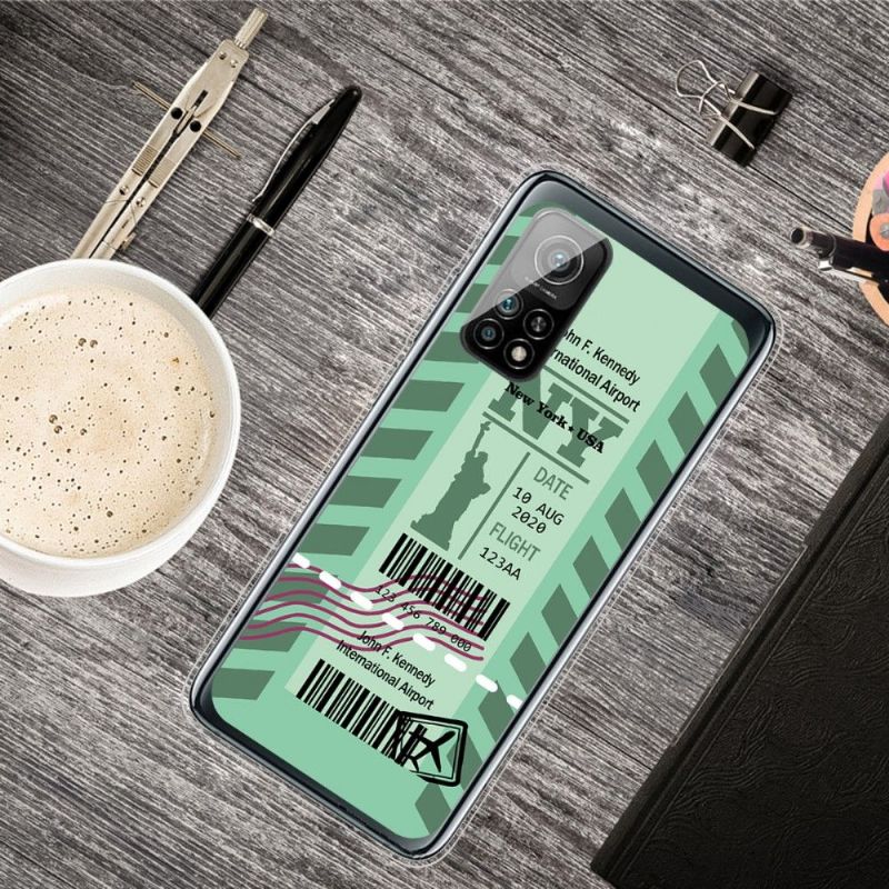 Kryt Na Xiaomi Mi 10T / 10T Pro Palubní Vstupenka 01 New York