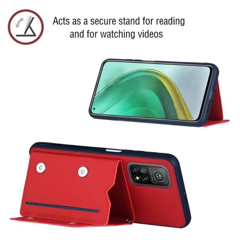 Kryt Na Xiaomi Mi 10T / 10T Pro T / Mi 10t Pro Aude Vícekomorový Popruh