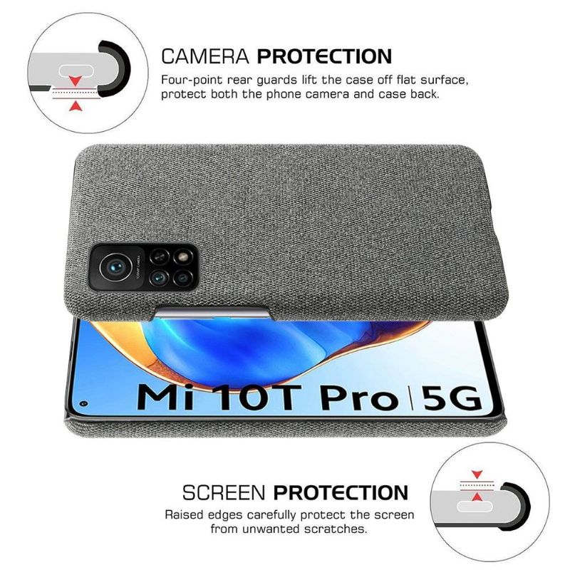 Kryt Na Xiaomi Mi 10T / 10T Pro T / Mi 10t Pro Fabric Cover