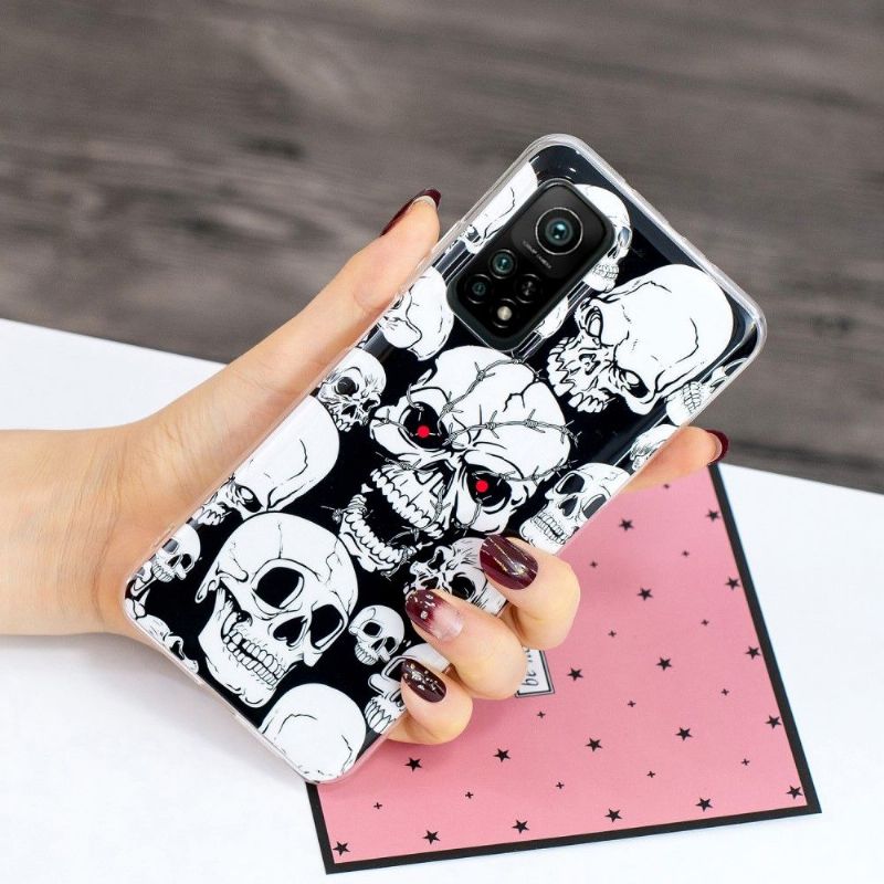 Kryt Na Xiaomi Mi 10T / 10T Pro T / Mi 10t Pro Luminous Skull