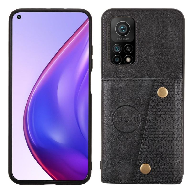 Kryt Na Xiaomi Mi 10T / 10T Pro Víceúčelové Úložiště Z Imitace Kůže Pro Karty